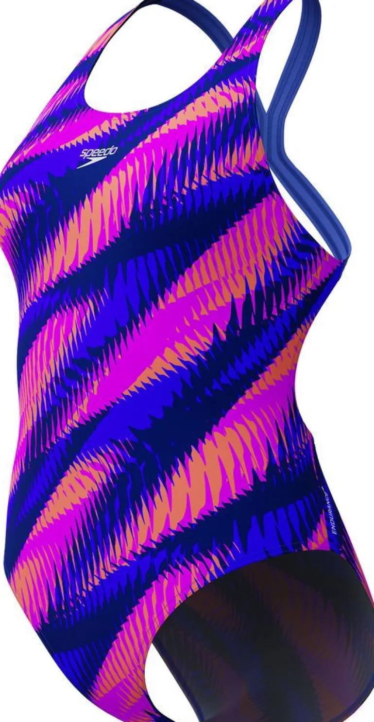 COSTUME DA NUOTO DA DONNA SPEEDO ALLOVER DIGITAL POWERBACK 8-004066 18167