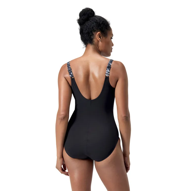 COSTUME DA NUOTO DA DONNA SPEEDO WOMENS SHAPING LUNALUSTRE PRINTED 1 PIECE 8-0030641 7549