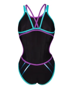 COSTUME DA NUOTO DA DONNA ARENA ONE METALLIC PAINT SWIMSUI 007983 589
