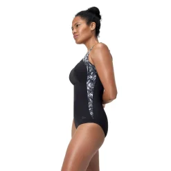 COSTUME DA NUOTO DA DONNA SPEEDO WOMENS SHAPING LUNALUSTRE PRINTED 1 PIECE 8-0030641 7549