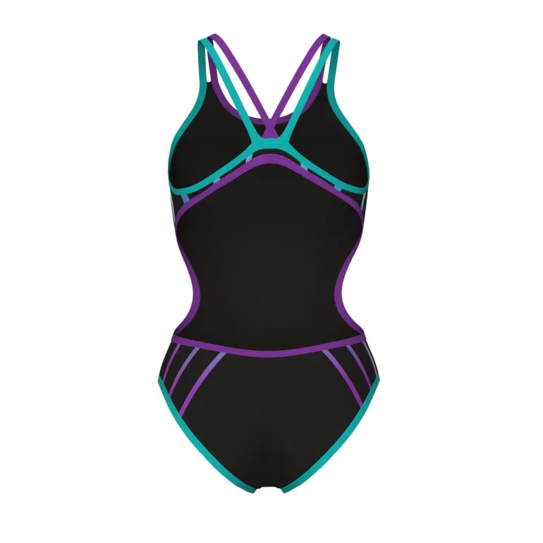 COSTUME DA NUOTO DA DONNA ARENA ONE METALLIC PAINT SWIMSUI 007983 589