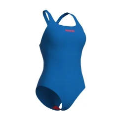 COSTUME DA NUOTO DA DONNA ARENA TEASWIMSUIT SWIPRO SOLID BLU 004760 800