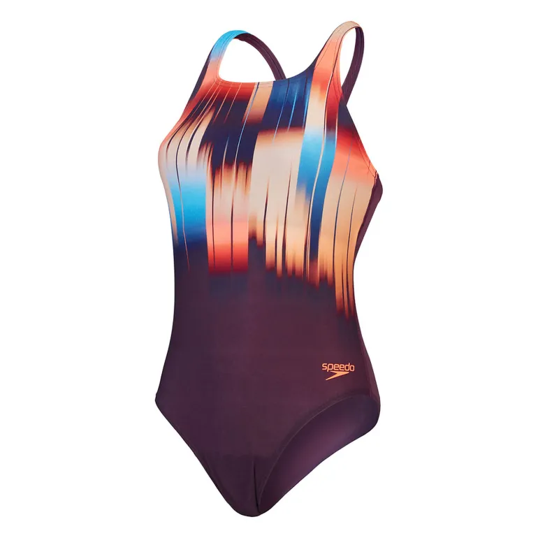COSTUME DA NUOTO DA DONNA SPEEDO WOMENS DIGITAL PRINTED MEDALIST 8-0030551 7544
