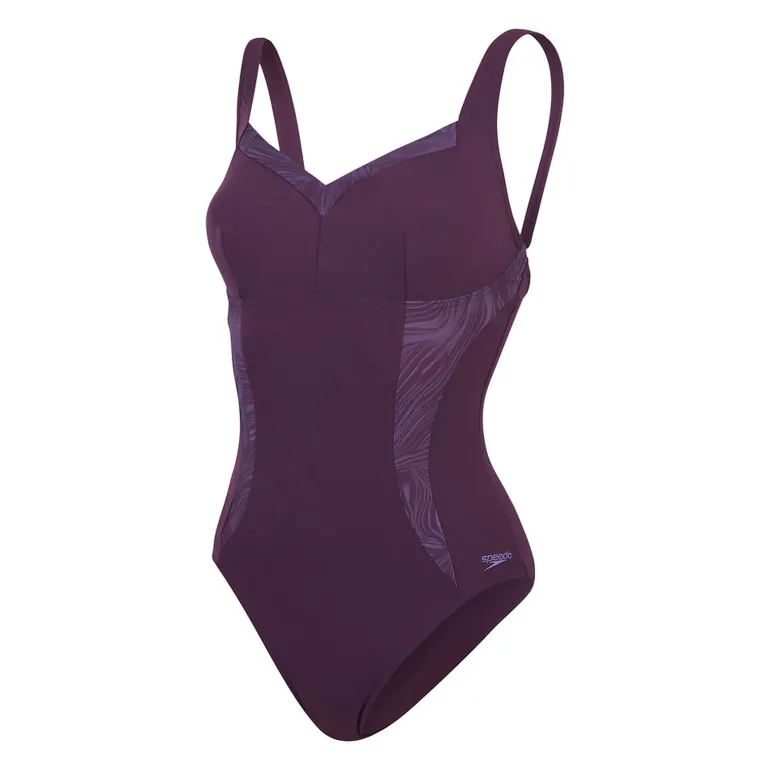 COSTUME DA NUOTO DA DONNA SPEEDO WOMENS SHAPING PRINTED LUNAELUSTRE 1 PIECE 8-0034031 7548