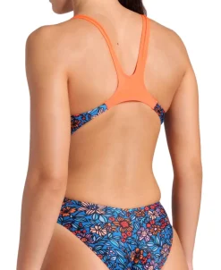 COSTUME DA NUOTO DA DONNA ARENA MICRO FLORAL SWIMSUIT SWIM 008156 803