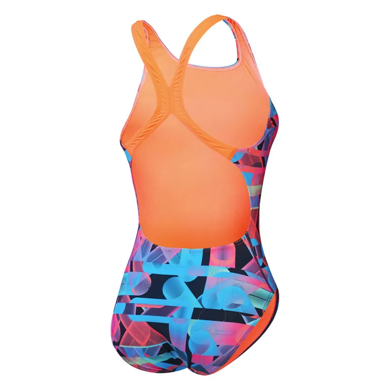 COSTUME DA NUOTO DA DONNA SPEEDO WOMENS ALLOVER DIGITAL POWERBACK 8-0040661 7314