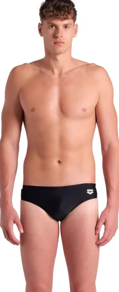 COSTUME DA NUOTO DA UOMO ARENA WAKE SWIBRIEFS BLACK-WHITE 008068 501