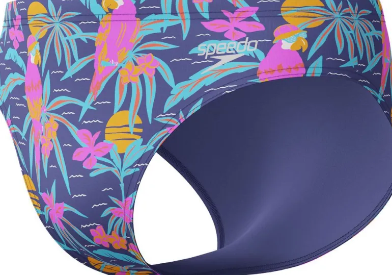 COSTUME DA NUOTO DA UOMO SPEEDO 8CM ALLOVER DIGITAL BRIEF 8-12441 18205