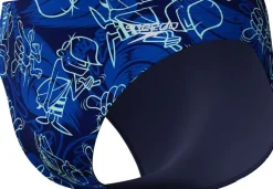 COSTUME DA NUOTO DA UOMO SPEEDO PRINT BEACHSTAR BRIEF 2" 8-003938 17921