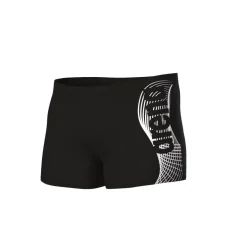 COSTUME DA NUOTO DA UOMO ARENA  WAKE SWISHORT BLACK-WHITE 008069 501