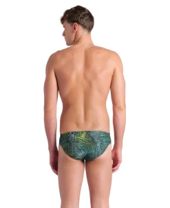 COSTUME DA NUOTO DA UOMO ARENA  ENERGY SWIBRIEFS GREEN MUL 007926 610