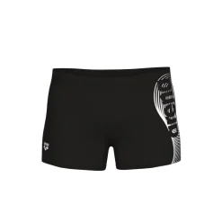 COSTUME DA NUOTO DA UOMO ARENA  WAKE SWISHORT BLACK-WHITE 008069 501