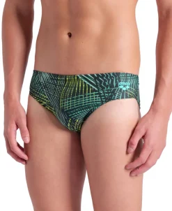 COSTUME DA NUOTO DA UOMO ARENA  ENERGY SWIBRIEFS GREEN MUL 007926 610