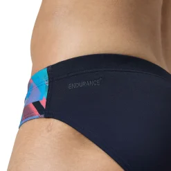 COSTUME DA NUOTO DA UOMO SPEEDO MENS ALLOVER DIGITAL 7CM BRIEF 8-0038251 7314