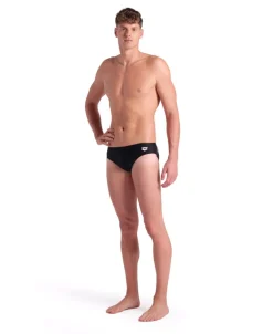 COSTUME DA NUOTO DA UOMO ARENA  WAKE SWIBRIEFS BLACK-WHITE 008068 501