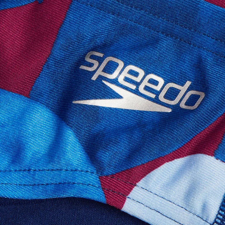 COSTUME DA NUOTO DA UOMO SPEEDO MENS 8CM ALLOVER DIGITAL BRIEF 8-124411 7331