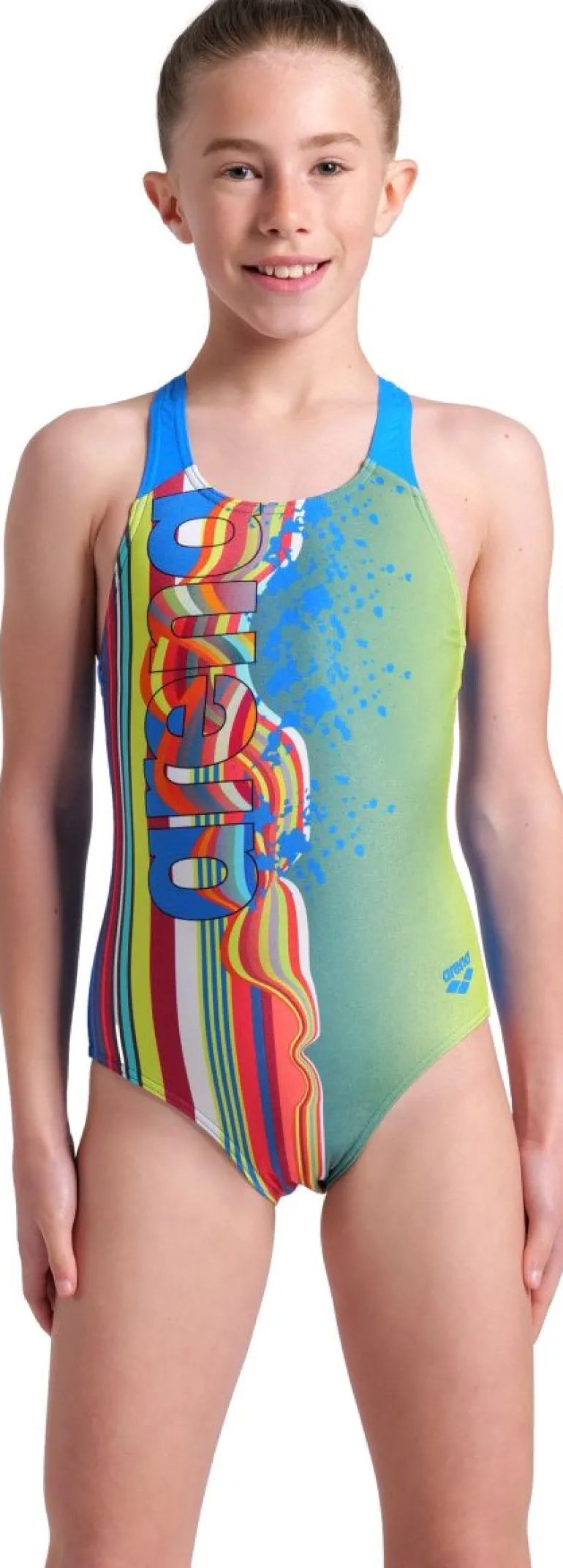 COSTUME DA NUOTO JUNIOR ARENA PALETTE SWIMSUIT SWIPRO B 007918 608