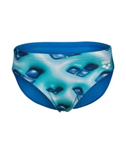 COSTUME DA NUOTO JUNIOR ARENA LOGO GRAPHIC SWIBRIEFS BLU 008174 880