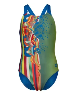 COSTUME DA NUOTO JUNIOR ARENA PALETTE SWIMSUIT SWIPRO B 007918 608