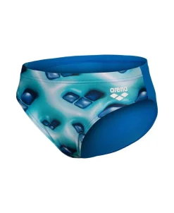 COSTUME DA NUOTO JUNIOR ARENA LOGO GRAPHIC SWIBRIEFS BLU 008174 880