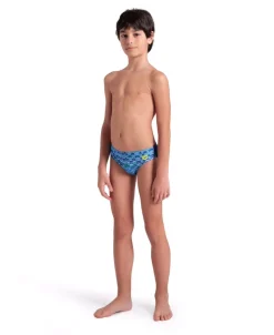 COSTUME DA NUOTO JUNIOR ARENA ONDULATION SWIBRIEFS NAVY- 008367 750