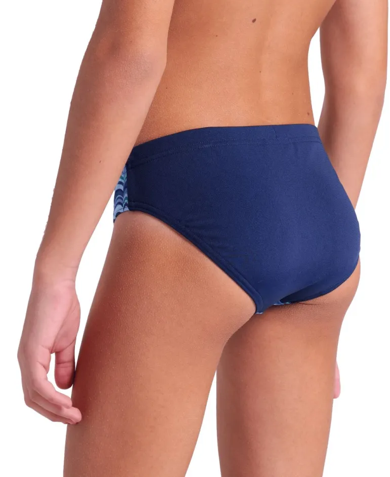 COSTUME DA NUOTO JUNIOR ARENA ONDULATION SWIBRIEFS NAVY- 008367 750