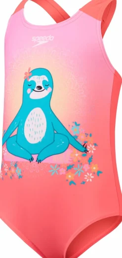COSTUME DA NUOTO JUNIOR SPEEDO GIRLS DIGITAL PRINTED SWIMSUIT 8-079701 5833