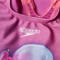 COSTUME DA NUOTO JUNIOR SPEEDO GIRLS DIGITAL PRINTED SWIMSUIT 8-0037391 7566