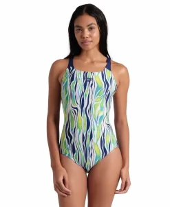 COSTUME INTERO DA NUOTO DA DONNA ARENA ZEBRA STRIPES 007217 157