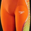 COSTUMONE DA UOMO SPEEDO LZR INTENT HIGH WAISTED JAMMER ORANGE 68-11977 G609