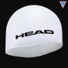 CUFFIA DA NUOTO CTP IN SILICONE HEAD BIANCA