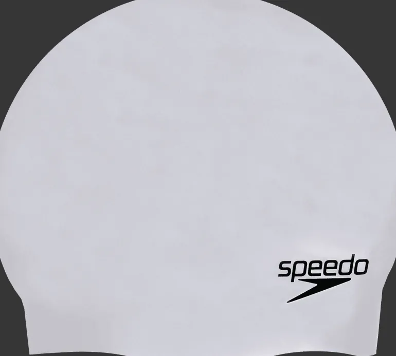 CUFFIA DA NUOTO DA UOMO SPEEDO PLAIN MOULDED SILICONE CAP 8-70984 9086