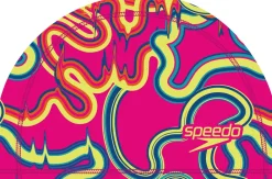 CUFFIA DA NUOTO DA UOMO SPEEDO JUNIOR PRINTED PACE CAP 8-135261 5951