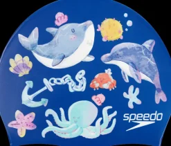 CUFFIA DA NUOTO JUNIOR SPEEDO JUNIOR DIGITAL PRINTED CAP 8-135251 7686