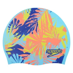 CUFFIA DA NUOTO JUNIOR SPEEDO JUNIOR REVERSIBLE SLOGAN CAP 8-113091 7623