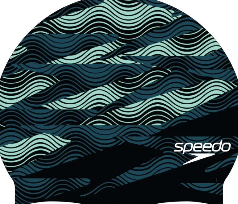 CUFFIA DA NUOTO SPEEDO PRINTED SILICONE 8-08385 16009