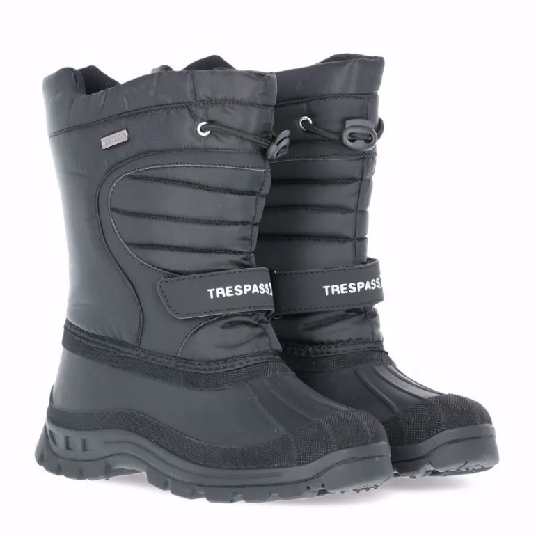 DOPO SCI JUNIOR TRESPASS DODO - SNOW BOOT BLK NERI