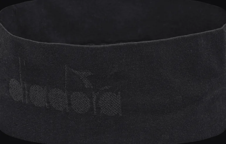 FASCIA DA RUNNING DIADORA HEADBAND MADE IN ITALY BLACK - 103.179616 80013