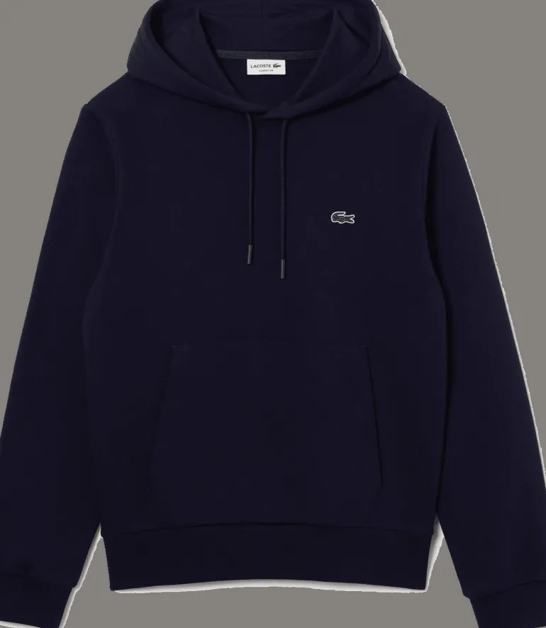 FELPA CON CAPPUCCIO DA UOMO LACOSTE SH9623 166