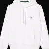 FELPA CON CAPPUCCIO DA UOMO LACOSTE SH9623 001