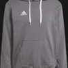 FELPA CON CAPPUCCIO DA UOMO ADIDAS ENTRADA 22 SWEAT GRIGIA