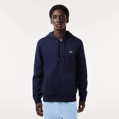 FELPA CON CAPPUCCIO DA UOMO LACOSTE SH9626 166
