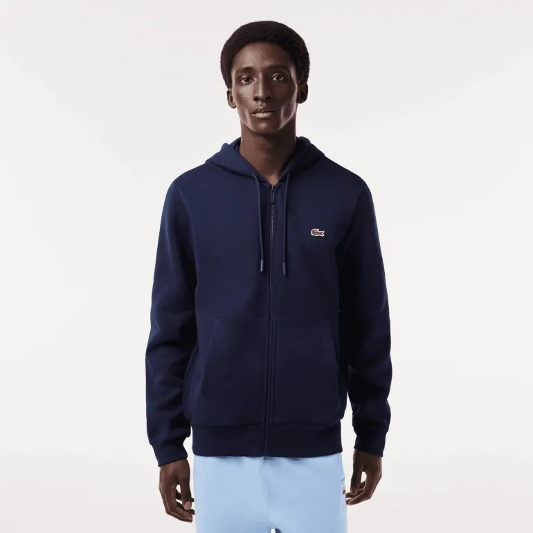 FELPA CON CAPPUCCIO DA UOMO LACOSTE SH9626 166