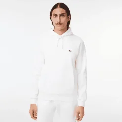 FELPA CON CAPPUCCIO DA UOMO LACOSTE SH9623 001