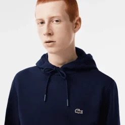 FELPA CON CAPPUCCIO DA UOMO LACOSTE SH9623 166