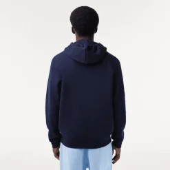 FELPA CON CAPPUCCIO DA UOMO LACOSTE SH9626 166