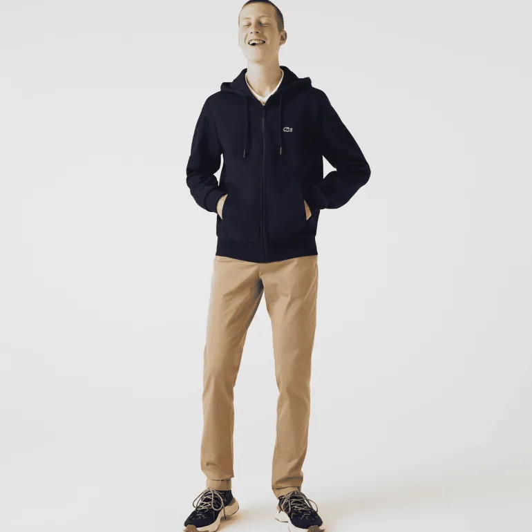 FELPA CON CAPPUCCIO DA UOMO LACOSTE SH9626 166