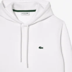 FELPA CON CAPPUCCIO DA UOMO LACOSTE SH9623 001