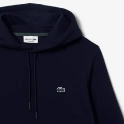 FELPA CON CAPPUCCIO DA UOMO LACOSTE SH9623 166