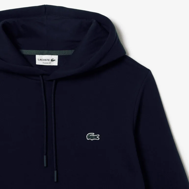 FELPA CON CAPPUCCIO DA UOMO LACOSTE SH9623 166